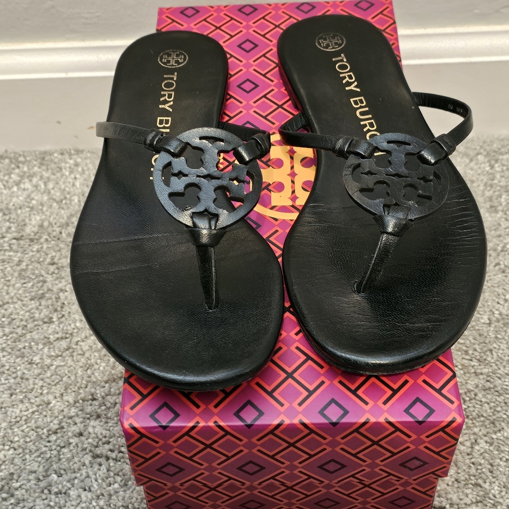 Tory Burch Black Sandals
